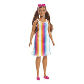 Barbie Loves The Ocean Rainbow Stripe Dress GRB35 - Colorland Toys